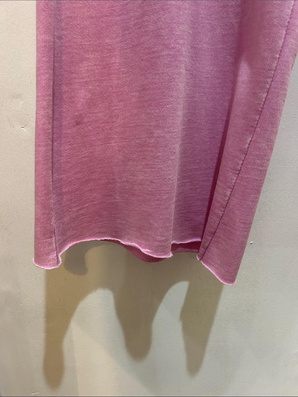 Mauve Terry Knit Wide-Leg Lounge Pants - Picture 5 of 6